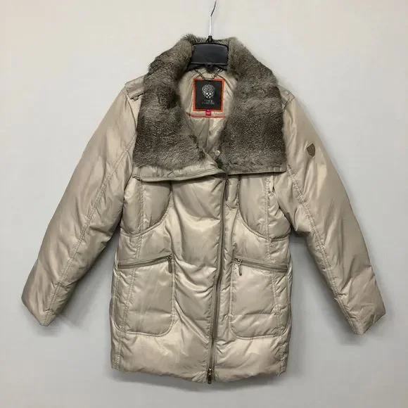Vince Camuto Women Winter Coat Jacket Top Size XL X-Large Full Zip M020 -27 - Picture 1 of 16